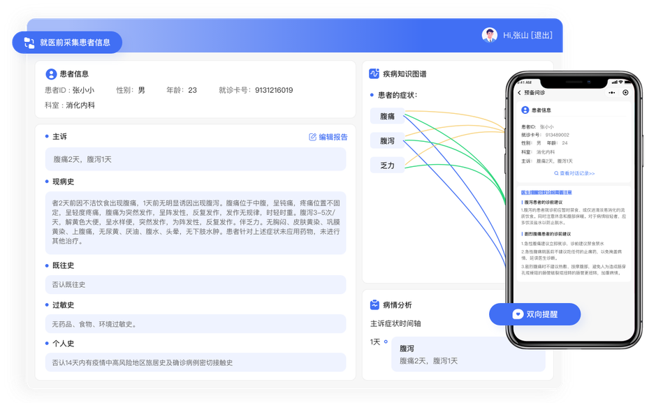 智能就诊辅助